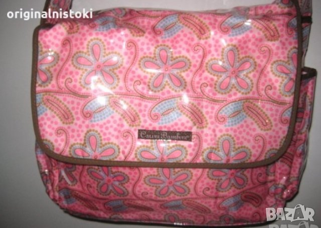 марка Carini Bambini Американска бебешка чанта с пелина, снимка 6 - За бебешки колички - 36591950