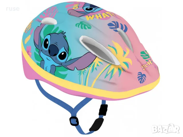 НОВИ! Детска каска за велосипед Стич Disney STITCH