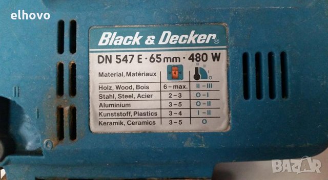 Прободен трион Black&Decker DN 547 E, снимка 4 - Други инструменти - 29261055
