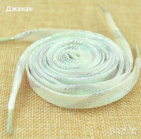 Блестящи връзки за обувки/маратонки, снимка 5 - Други - 42909606