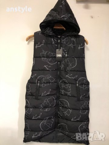 Нова цена!Karl lagerfeld дълъг елек/реплика