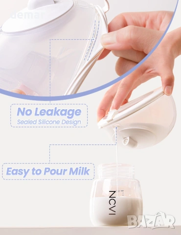 NCVI електрическа помпа за кърма, 4 режима, 9 нива, фланци 21/24 мм, снимка 7 - Помпи за кърма - 54037315