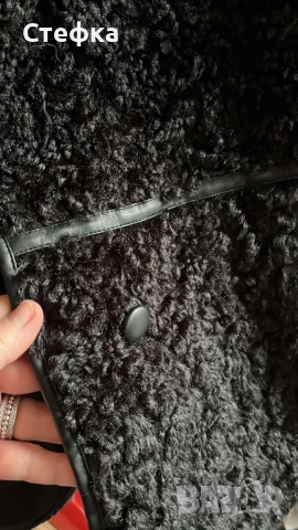 Палто-късо от еко кожа,,MINUS’, снимка 5 - Палта, манта - 52358815