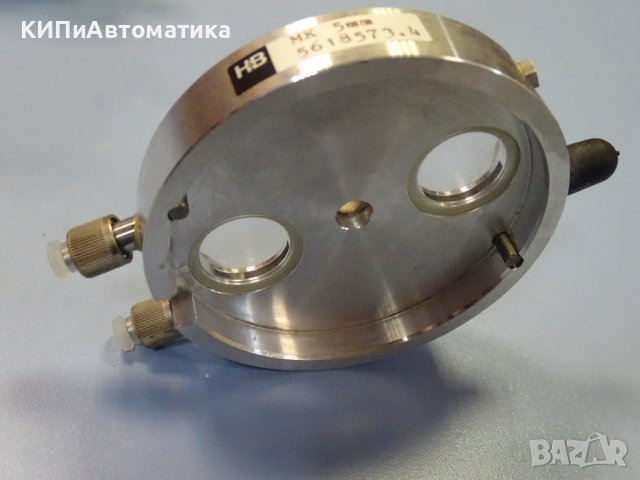кюветна камера от рефрактометър Hartmann&Braun MK 25mm, MK 5mm, снимка 6 - Резервни части за машини - 37125753