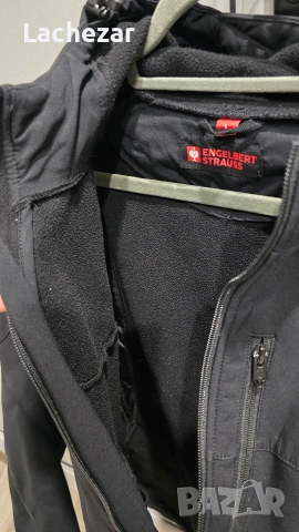 Земен мъжки суитчер Engelbert Strausse размер L, снимка 4 - Суичъри - 53123075