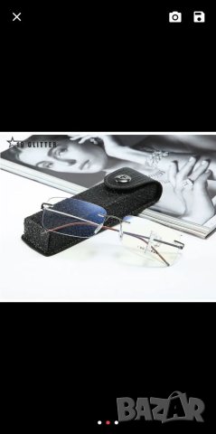 Калъф за очила черен,унисекс., снимка 2 - Слънчеви и диоптрични очила - 40523785