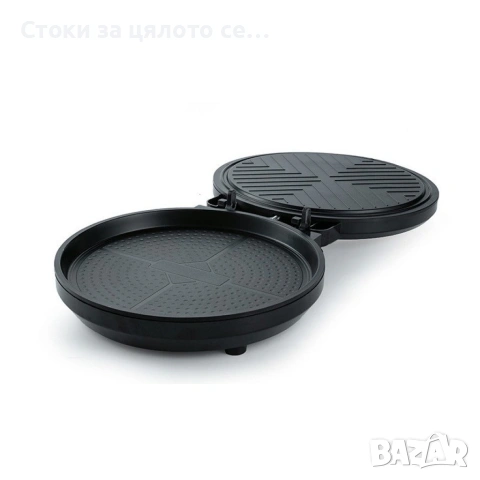 Уред за палачинки, пица и други ястия с 2 реотана 1200W , снимка 3 - Други - 54325600