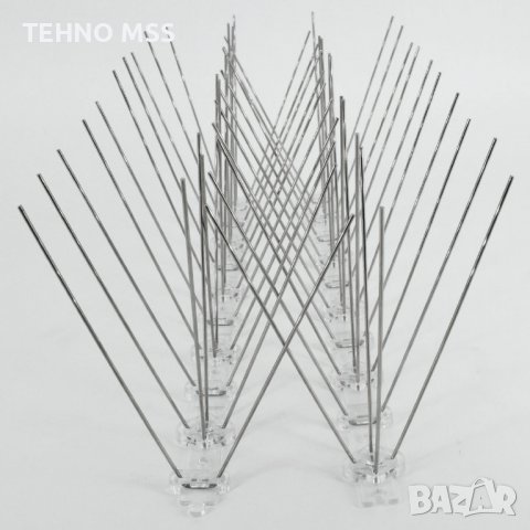 Лента с шипове против кацане на птици, гълъби #764 , снимка 7 - За птици - 36736954