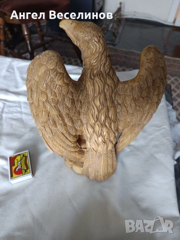 скулптура на орел от смола , снимка 3 - Декорация за дома - 54059942