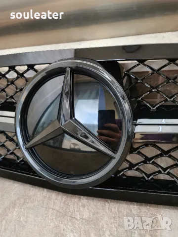 Решетка/маска с емблема тип AMG за Mercedes W203, снимка 3 - Части - 47466761