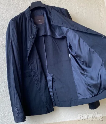 Тънко мъжко лятно сако ZARA - M, снимка 4 - Сака - 48354462