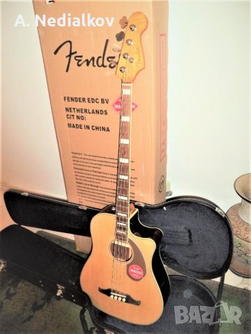 Акустичен бас  Fender Kingsman, снимка 5 - Китари - 42513213