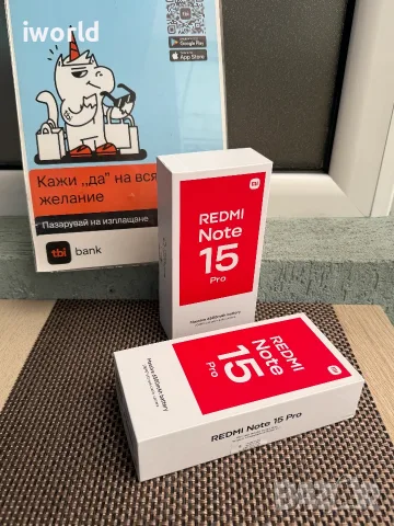 НОВ❗️Xiaomi - Redmi Note 15 Pro ❗️Лизинг от 13€/мес❗️ 12GB/512GB❗️ , Black / Titanium ‘6.77’