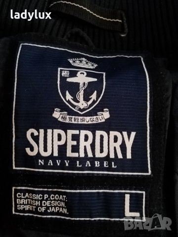 Super Dry, Палто, 70% Вълна, Размер L. Код 1385, снимка 7 - Палта, манта - 34869981