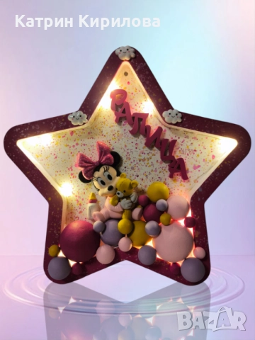 Персонализирани нощни рамки, лампи, кубчета с имена., снимка 15 - Детски нощни лампи - 47702281