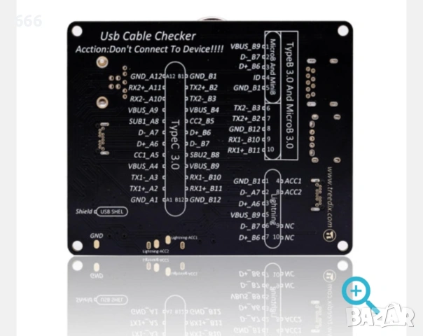 USB тестер за кабели, снимка 6 - Друга електроника - 53292929