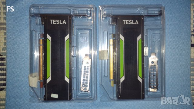 2x Tesla P4, снимка 1 - Видеокарти - 42665982