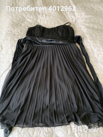 Черна рокля , снимка 2 - Рокли - 44817909