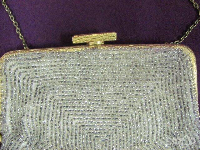 30-те Дамска Чанта с мъниста, снимка 3 - Антикварни и старинни предмети - 36891463