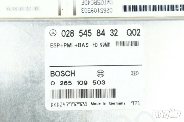 Модул Mercedes W215 W220 BAS ABS ESP PML 0285458432 CL500 S600, снимка 2 - Части - 42234998