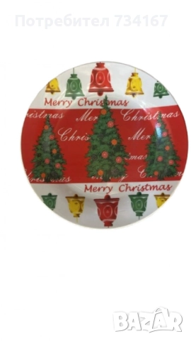 Коледна чиния - перфектният избор за празничната трапеза, снимка 3 - Чинии - 51881701