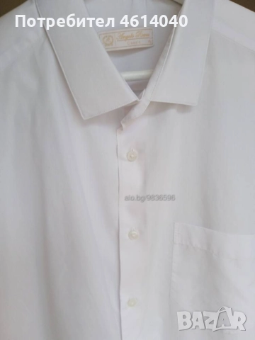 Риза мъжка Angelo Roma размер XL /43-44, снимка 2 - Ризи - 52505820