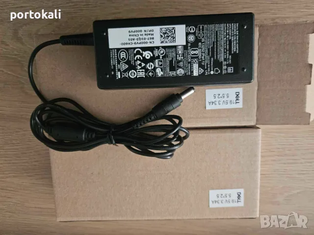 НОВИ! +Гаранция! Зарядно захранване Адаптер Charger Dell HA65NS5-00 19.5V, 3.34A, снимка 4 - Лаптоп аксесоари - 49195381