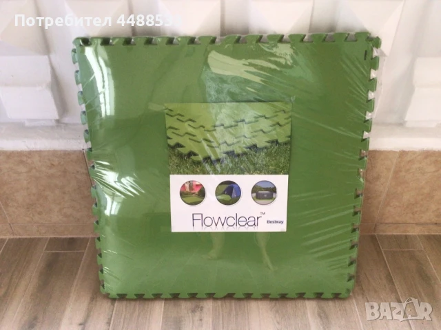 Постелка за басейн Bestway дунапрен 81*81 см 9 бр.