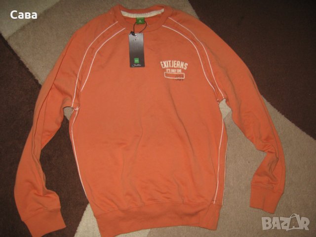 Ватирана блуза EXIT JEANS   мъжка,Л-ХЛ, снимка 2 - Блузи - 34309888