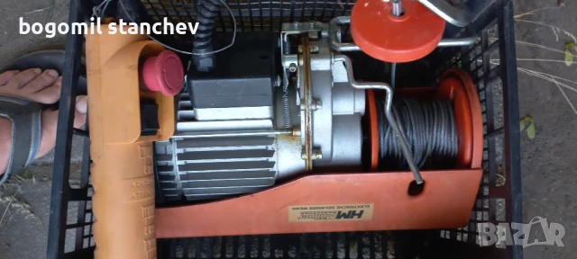 Телфер HM 750 W 400кг. , снимка 2 - Подемници - 50983724