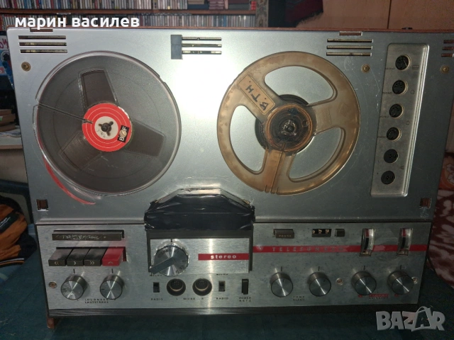 Магнетофон телефункен 204, снимка 2 - Декове - 53922461