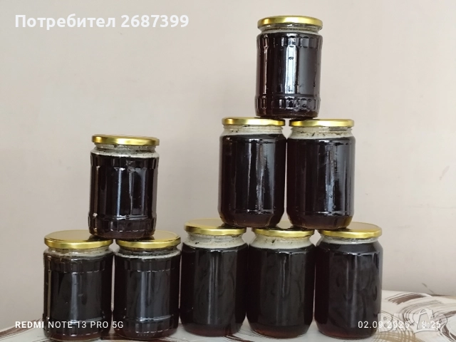 Манов и Билков мед реколта 2025, снимка 2 - За пчели - 51595384