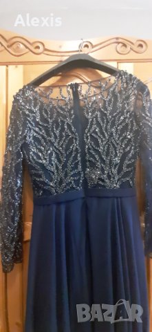 Официална дамска рокля с мъниста, снимка 6 - Рокли - 39801206