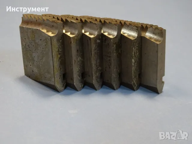 Нож резбонарезен NPT-5" HSS комплект за резбонарезна глава, снимка 6 - Резервни части за машини - 49929862