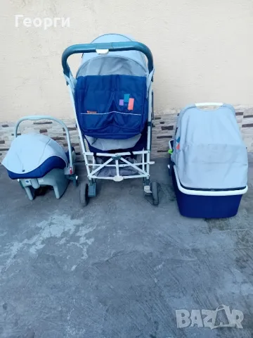 Бебешка количка Лорели  3 в 1, снимка 4 - Детски колички - 48571985