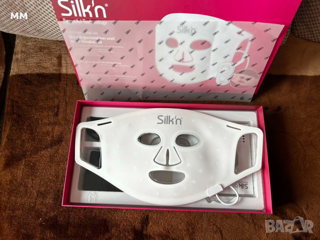 SILK'N LED Face Mask 100 маска за лице със светлинна терапия, снимка 2 - Други - 44682276