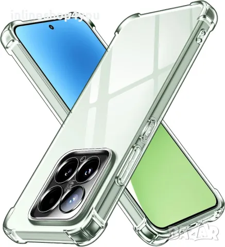 Прозрачен Силиконов Удароустойчив Кейс за Xiaomi 15, снимка 6 - Калъфи, кейсове - 49978366