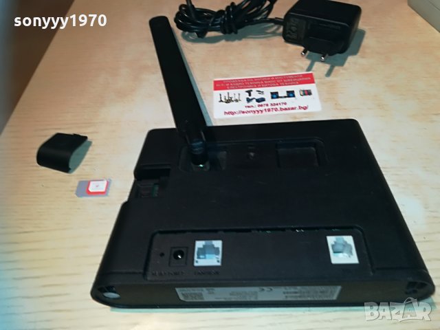 Huawei b-311-221-A1-рутер за сим карта с 1 антенa+адаптер, снимка 13 - Рутери - 29933097