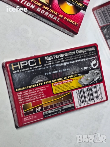 Аудио касети Sony HF 90 - чисто нови, снимка 4 - Други - 51830431