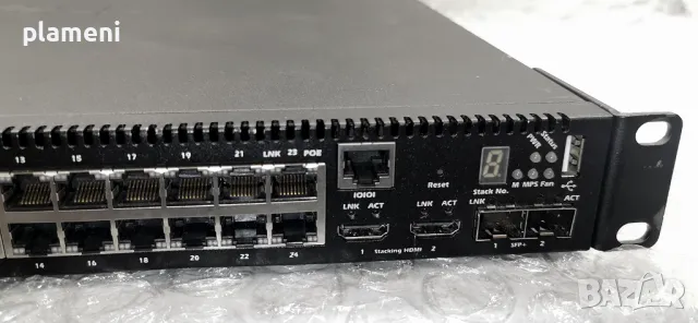 PoE, 2 х 10GbE + 24 x 1GbE суич, DELL 5524P, снимка 1