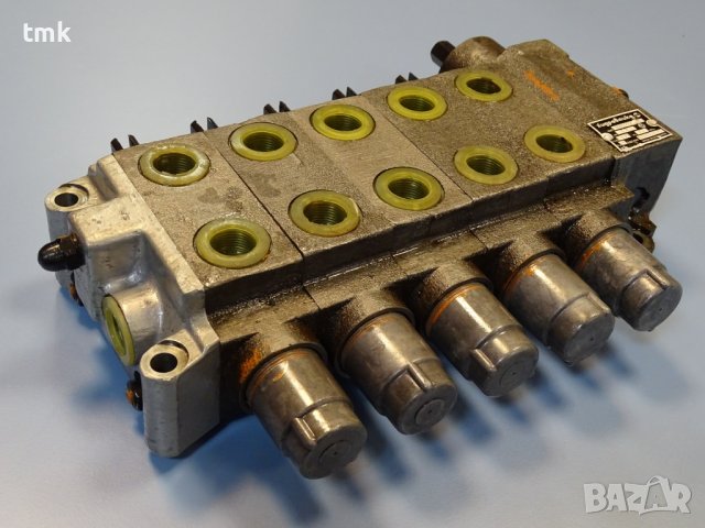 Хидравличен разпределител "Хидравлика" 15S-22222/10, DY-20, Pn-7.0 МN/m2, 5- секции, снимка 4 - Резервни части за машини - 42221715