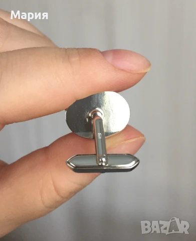 835 L Красиви модерни копчета за ръкавеи Сребро или Медицинска Стомана ? / Картие Знак, снимка 7 - Други - 51273450