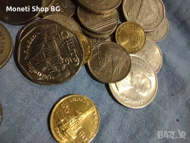 31бр.монети Тайланд- изобилие от разновидности както и номинали, снимка 4 - Нумизматика и бонистика - 49960176