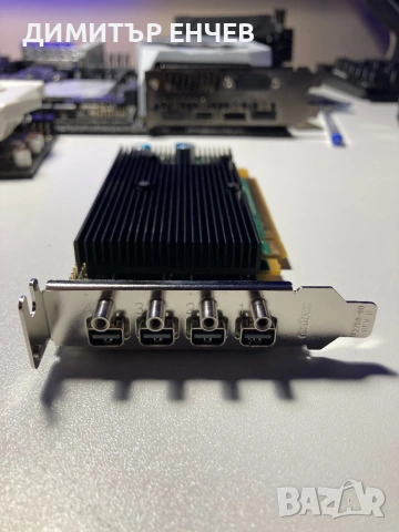 Професионална видеокарта Matrox M9140/M9148 LP, снимка 2 - Видеокарти - 54358068