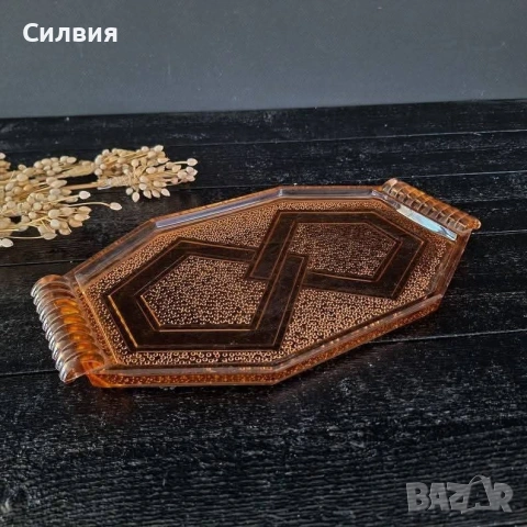 Автентичен винтидж поднос Арт Деко Франция 