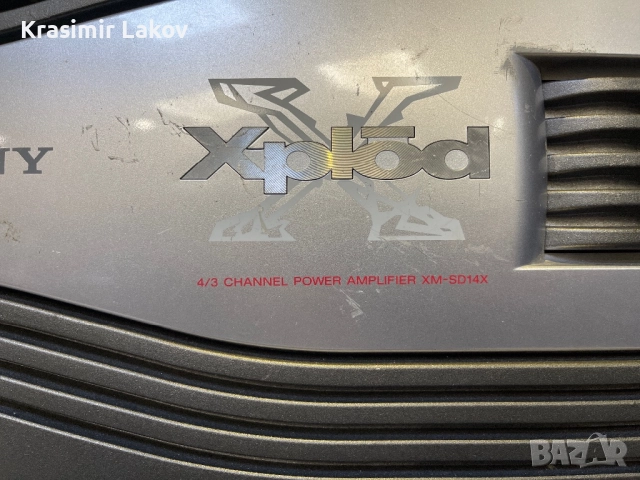 Бас каса Alpine и усилвател sony, снимка 4 - Ресийвъри, усилватели, смесителни пултове - 52482542