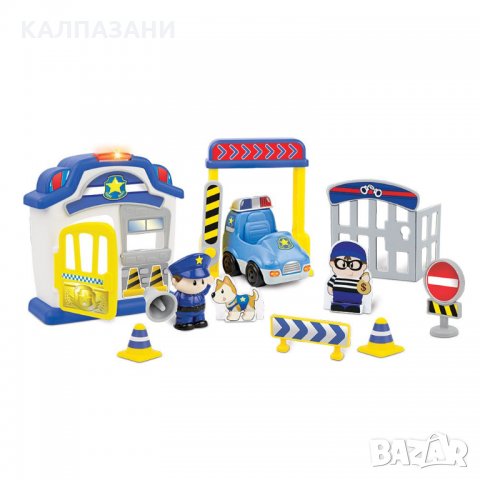 WINFUN Полицейска станция с кола и полицай 1306, снимка 2 - Коли, камиони, мотори, писти - 31826314