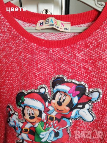 Детска коледна блузка , снимка 2 - Детски Блузи и туники - 32179899