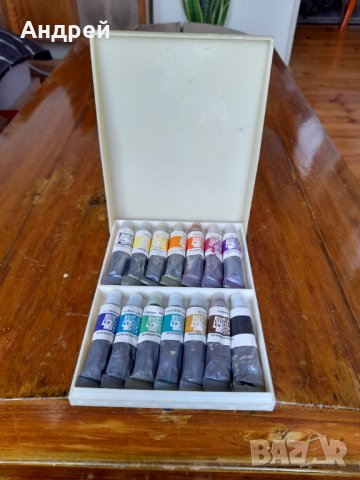 Стари Акварелни бои,боички, снимка 3 - Други ценни предмети - 37023878