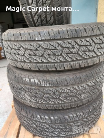 4 броя зимни гуми за джип зимни
 235/65 R 17 По 50 лева за брой
Употребява, снимка 6 - Гуми и джанти - 42728183